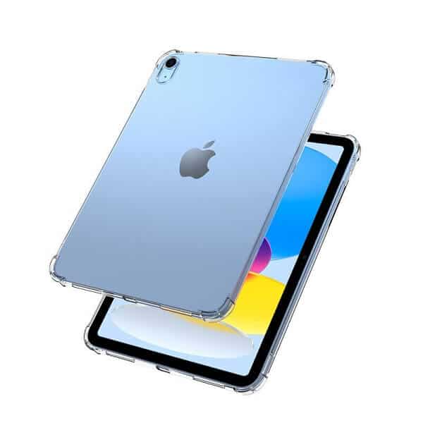 Apple iPad 10th Gen 10.9 2022 Clear Case Shockproof Heavy Duty Gel Clear Air Cushion Cover Apple iPad 10th Gen 10.9 2022 Clear Case Shockproof Heavy Duty Gel Clear Air Cushion Cover